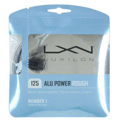 Naciąg tenisowy Luxilon Alu Power Rough 1,25mm szary