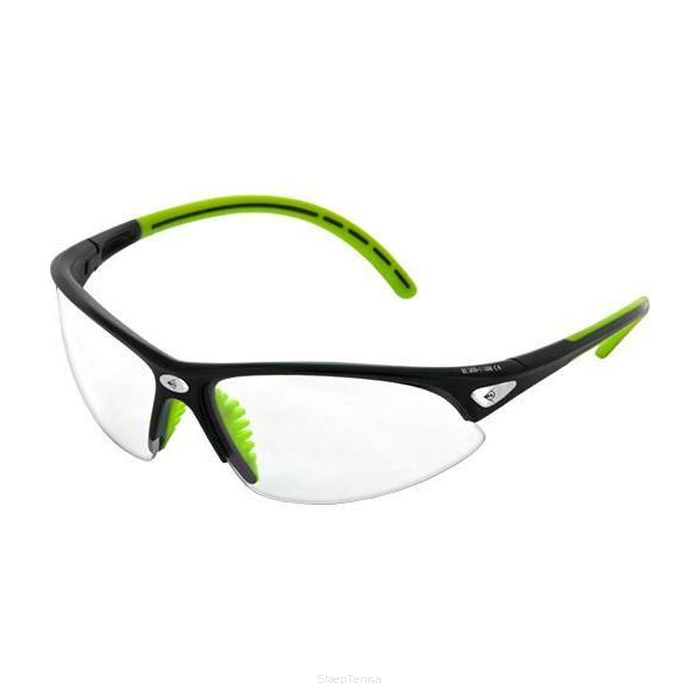 Okulary do squasha Dunlop Protective Eyewear Green