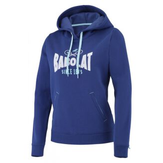 Bluza tenisowa Babolat Exercise Hood Sweat Women granatowa