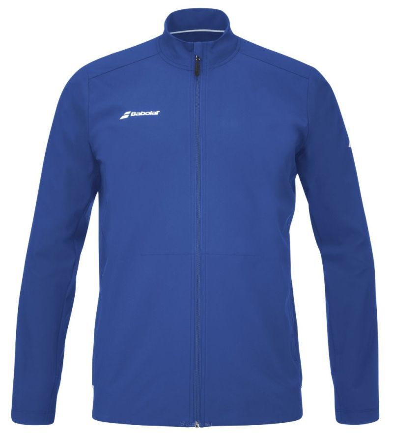 Bluza tenisowa juniorska Babolat Play Jacket junior 2024 granatowa