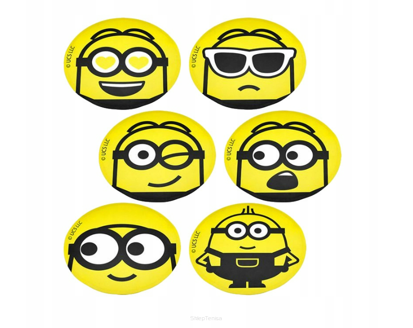 Znaczniki treningowe Wilson Minions Marker Sports 6P - yellow/black