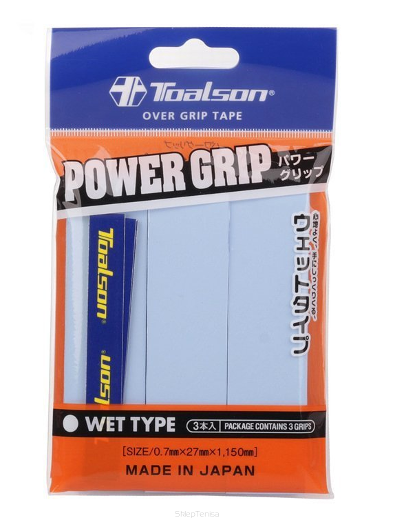 Owijka wierzchnia Toalson Power Grip 3P - błękitna