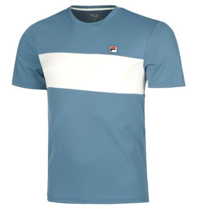 Koszulka tenisowa Fila T-shirt Bosse niebieska
