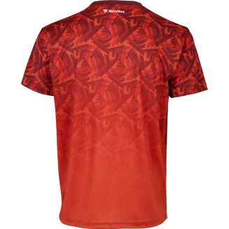 Koszulka tenisowa Tecnifibre X-Loop Tee pomarańczowa