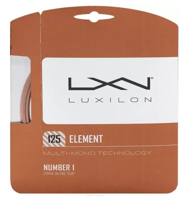 Naciąg tenisowy Luxilon Element 1.25mm brązowy