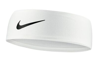 Opaska tenisowa Nike Dri-Fit Fury Headband 3.0 biała