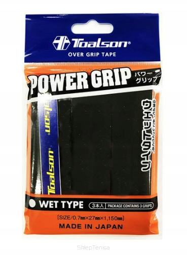 Owijka wierzchnia Toalson Power Grip 3P - czarna