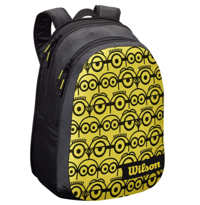 Plecak tenisowy Wilson Minions Jr Backpack - black/yellow