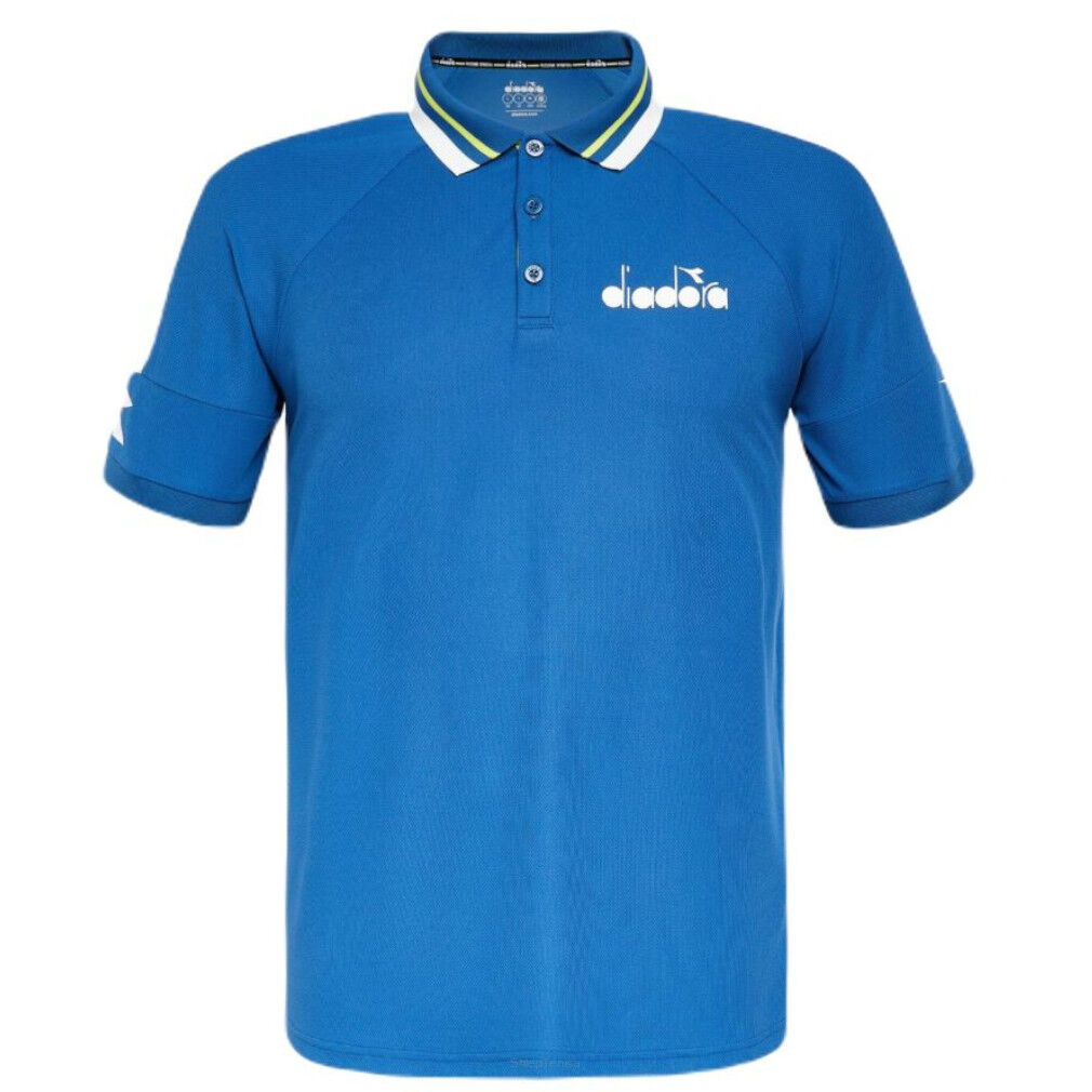 Koszulka tenisowa Diadora SS Polo Icon niebieska