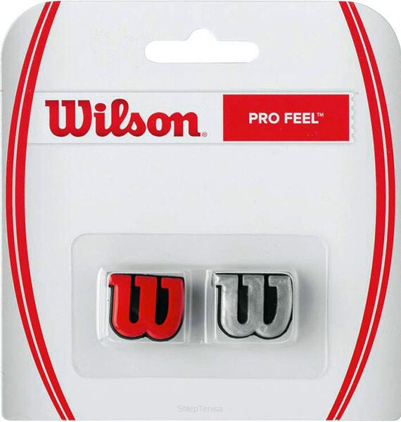 Tłumik Wibrastop Wilson Pro Feel Clash - silver/red