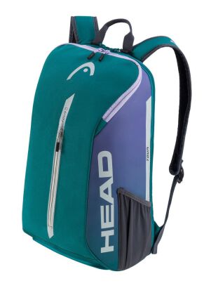 Plecak tenisowy Head Tour Backpack 25L turkusowy/fioletowy