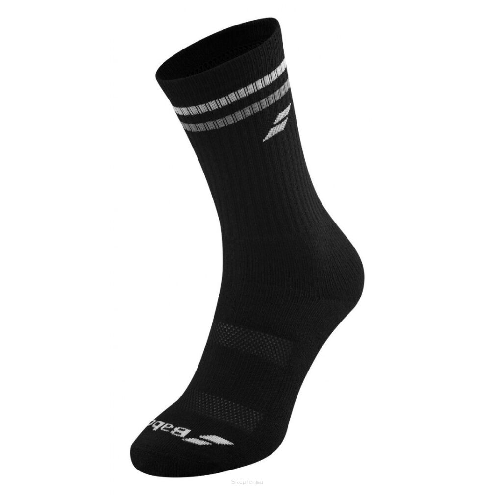 Skarpety Babolat Team Single Socks Men 1para - czarne 