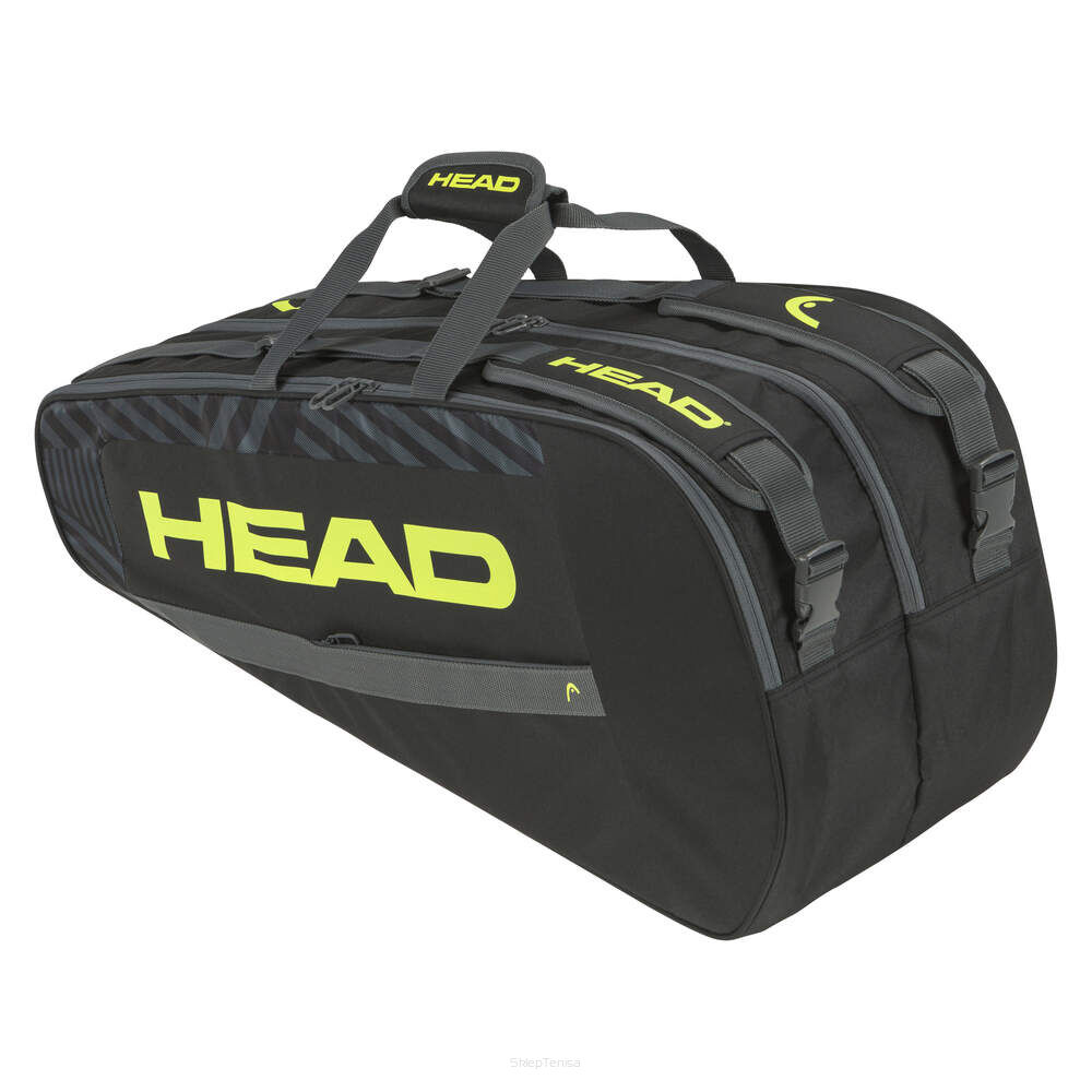 Torba tenisowa Head Base Racquet Bag M - czarny/żółty