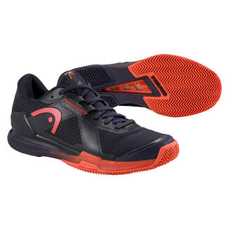 Buty tenisowe Head Sprint Pro 4.0 Clay granatowo-czerwone