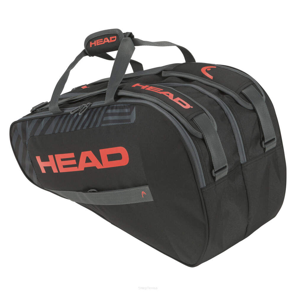 Torba do padla Head Base Padel Bag czarno-pomarańczowa