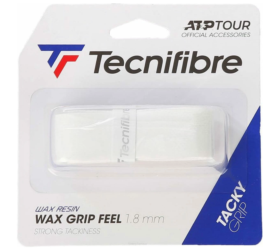 Owijka bazowa Tecnifibre Wax Grip Feel white