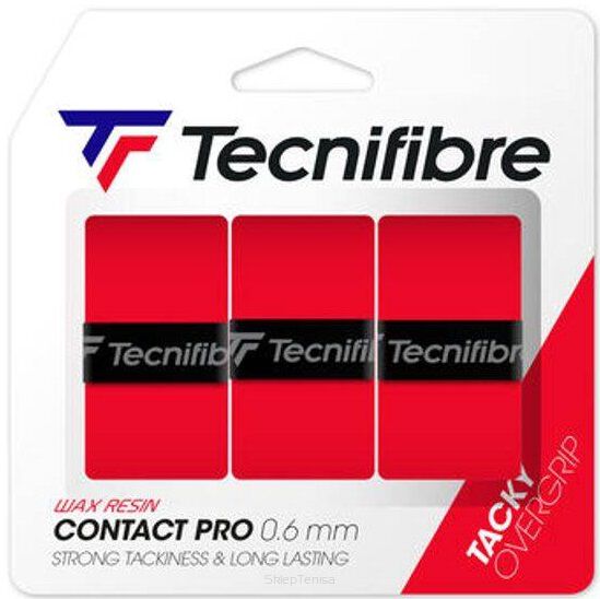 Owijka wierzchnia Tecnifibre Pro Contact 3P - red