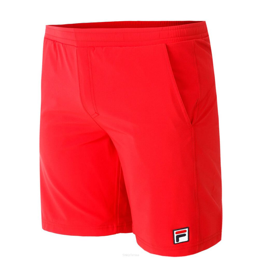 Spodenki tenisowe Fila Shorts Santana czerwone