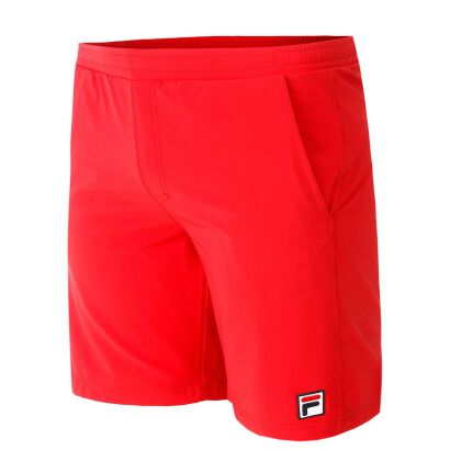 Spodenki tenisowe Fila Shorts Santana czerwone