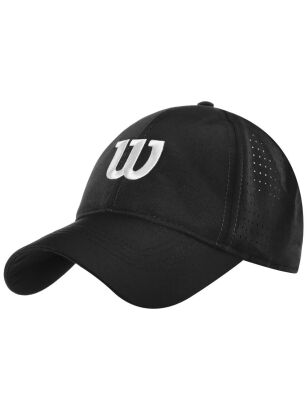 Czapka tenisowa Wilson Ultralight Tennis Cap - czarna