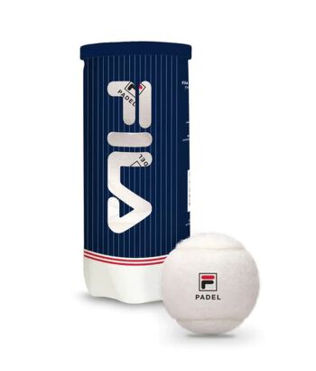 Piłki do padla Fila Premium Padel Ball 3B - białe