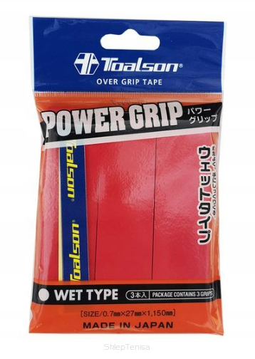 Owijka wierzchnia Toalson Power Grip 3P - czerwona