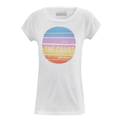 T-shirt Koszulka dziewczęca Message Tee Girl - biała