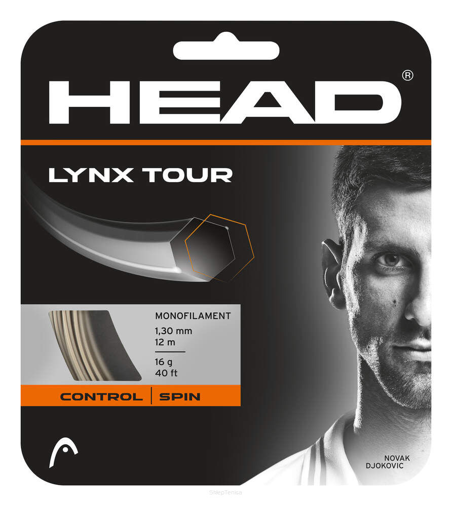 Naciąg tenisowy Head Lynx Tour 12m 1.25 szampański