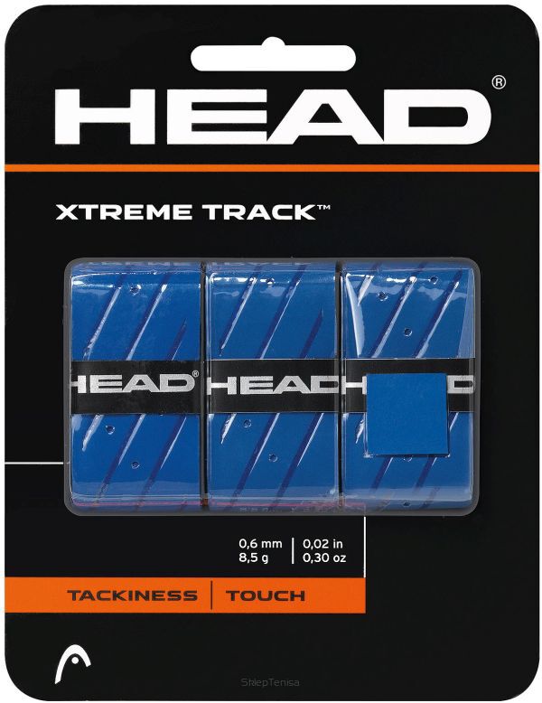 Owijki tenisowe wierzchnie Head XTREME TRACK niebieskie