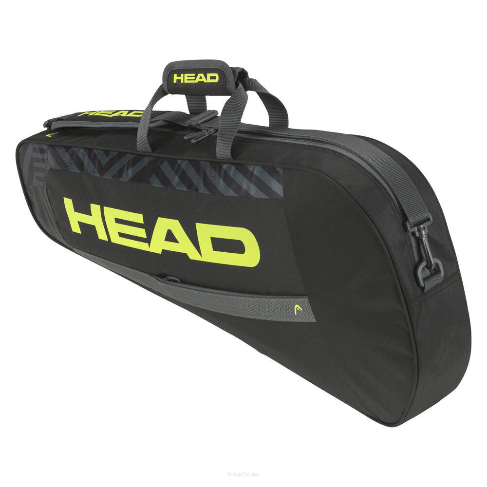 Torba tenisowa Head Base Racquet Bag S - czarny/żółty