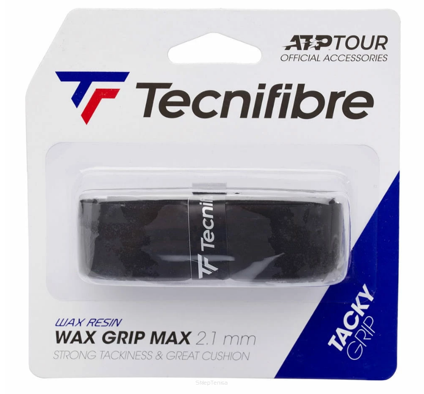 Owijka bazowa Tecnifibre Wax Grip Max black