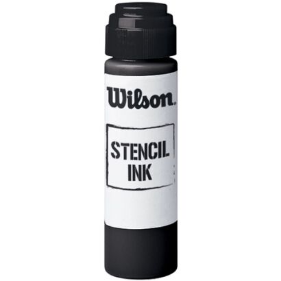 Mazak do malowania naciągu Wilson stencil czarny