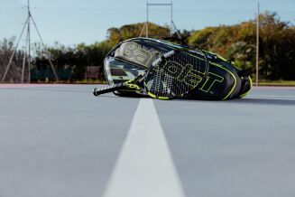 Rakieta tenisowa Babolat Pure Aero Team 2023 (285g) - naciągnięta 