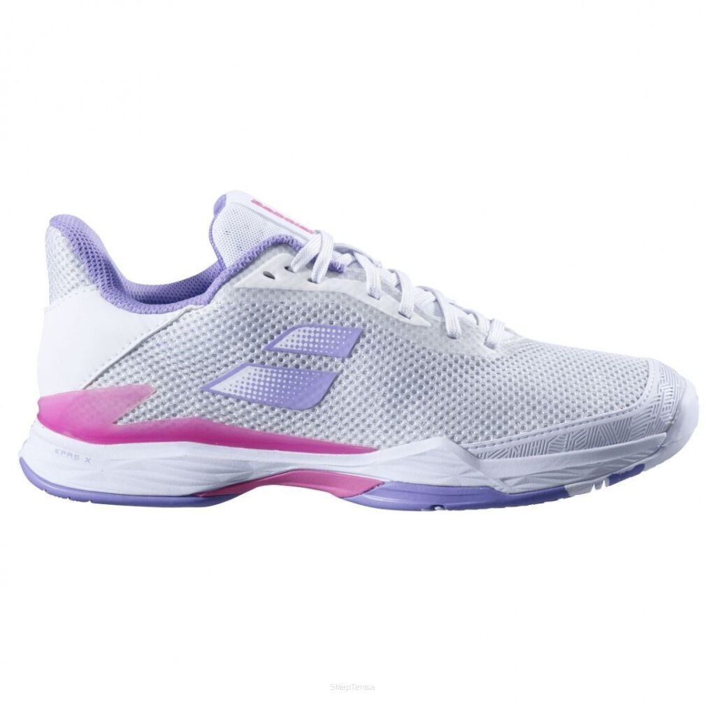 Buty tenisowe damskie Babolat Jet Tere AC White/Lavender