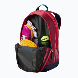 Plecak tenisowy Wilson Junior Backpack - czerwony