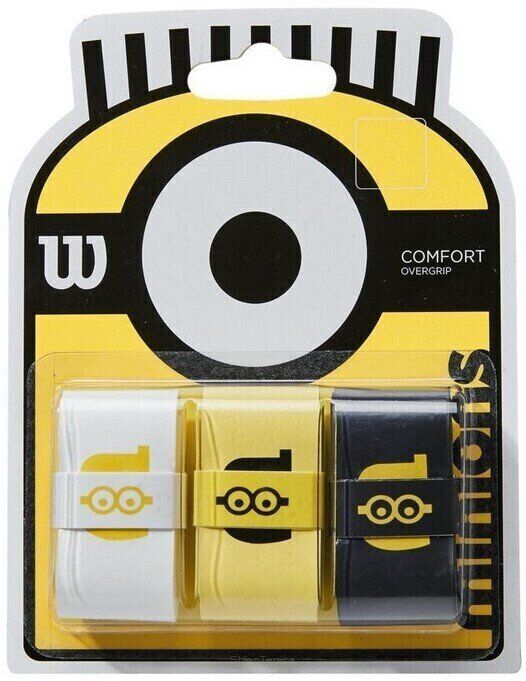 Owijka wierzchnia Wilson Minions Overgrip 3P - white/yellow/black