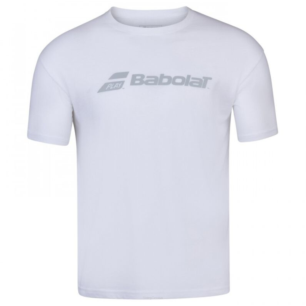 T-shirt Koszulka juniorska Babolat Exercise Tee Boy biała