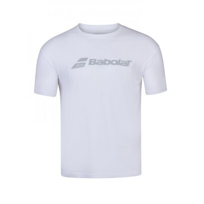 T-shirt Koszulka juniorska Babolat Exercise Tee Boy biała