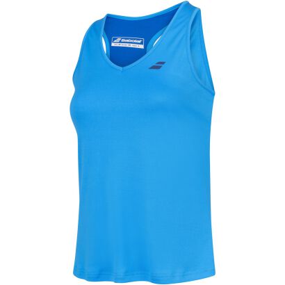 Top juniorski Babolat Play Tank Top Girl niebieski