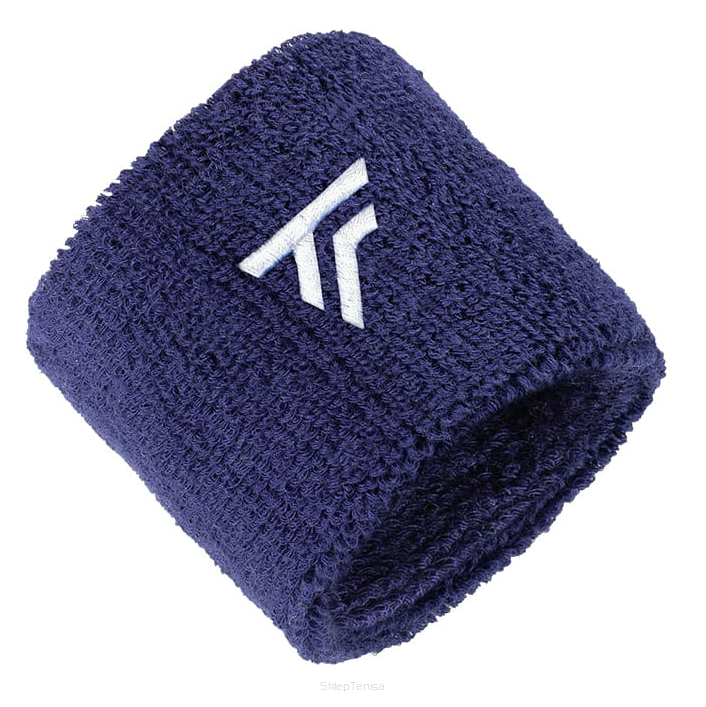 Frotka tenisowa Tecnifibre Wristbands New Logo x2 - marine