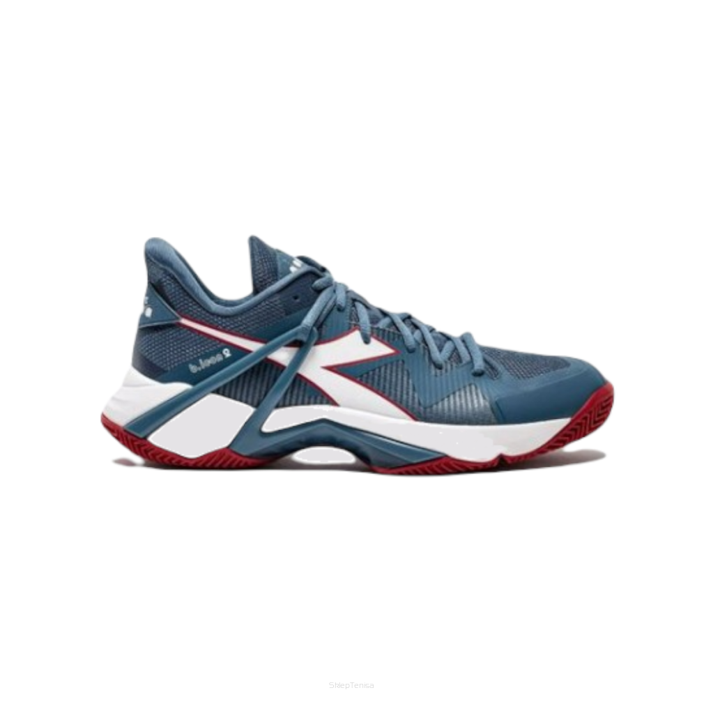 Buty tenisowe Diadora B.Icon 2 Clay niebiesko-białe