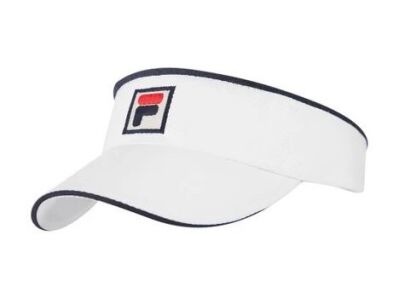 Daszek tenisowy Fila Mesh-Visor Vuckonic biały