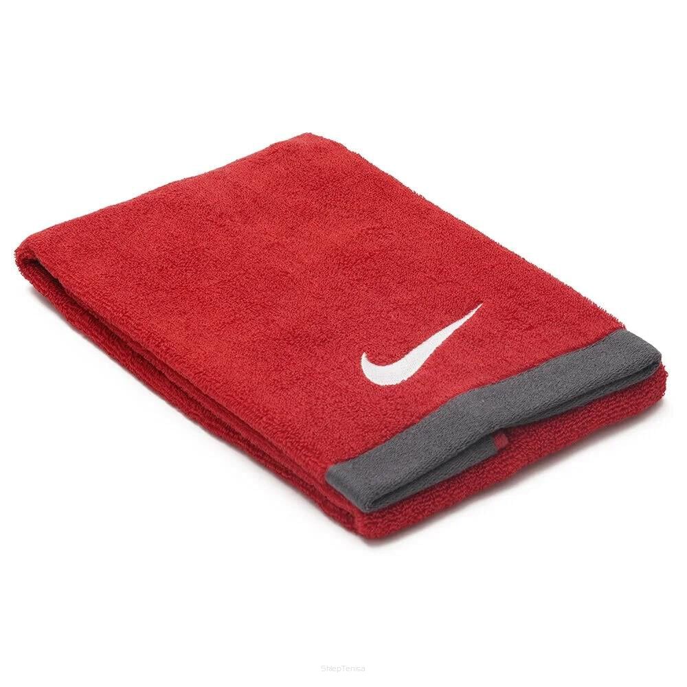 Ręcznik tenisowy Nike Fundamental Towel czerwony