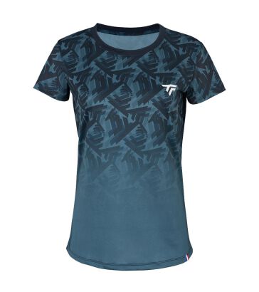 Koszulka tenisowa damska Tecnifibre X-Loop Tee Teal morska