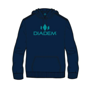 Bluza tenisowa Diadem Unisex Logo Hoody