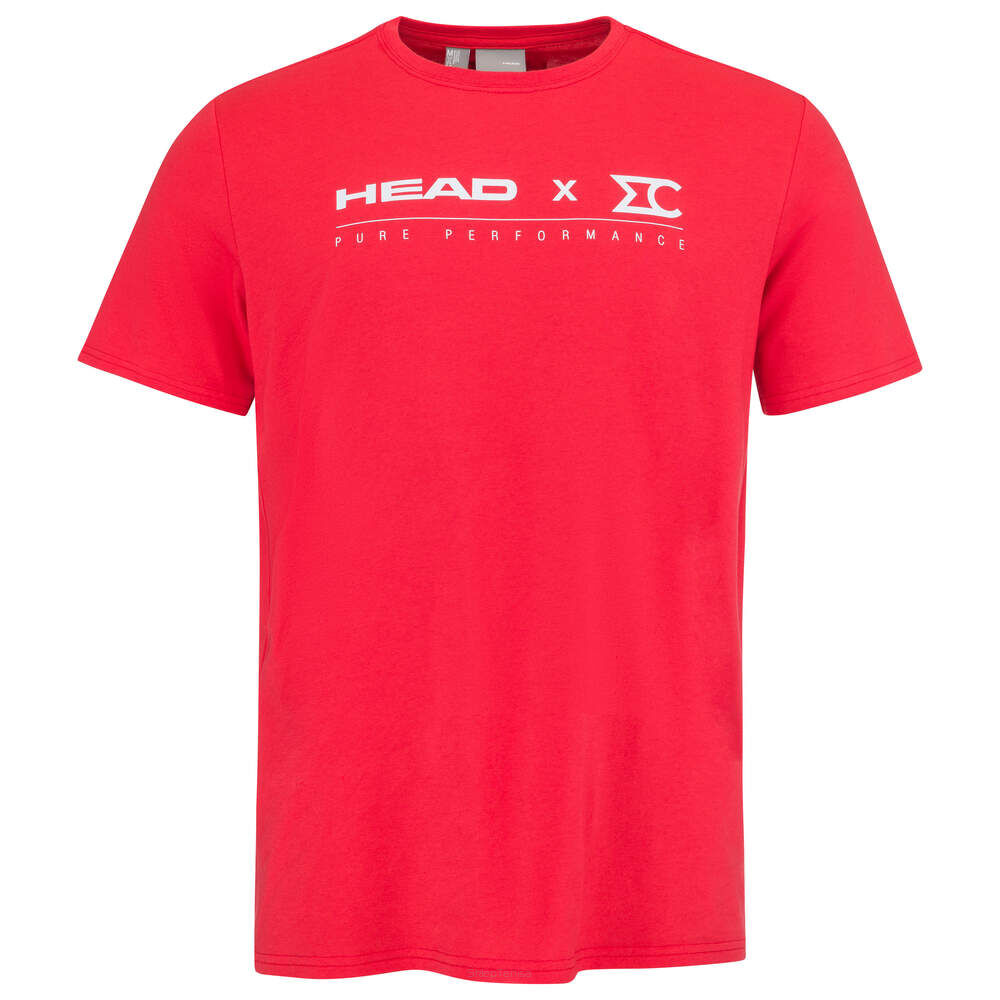 Koszulka tenisowa Head MC T-shirt Men czerwona