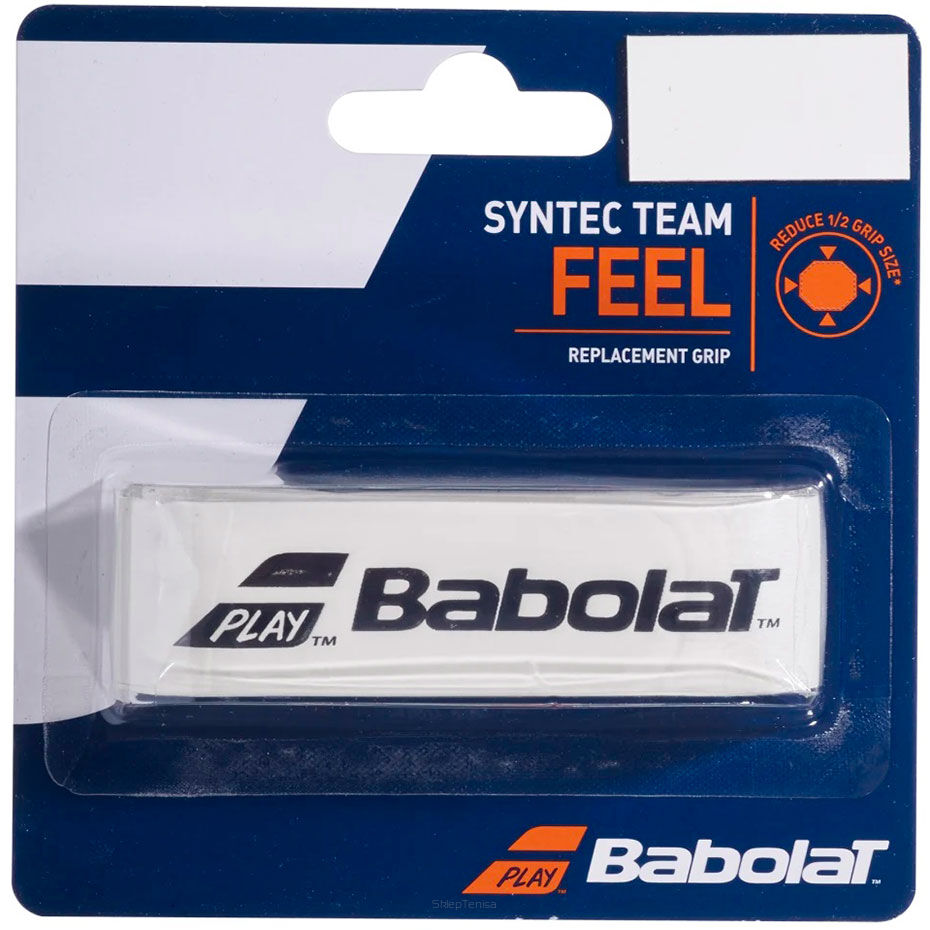 Owijka Bazowa Babolat SYNTEC TEAM FEEL biało/czarna