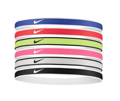 Opaski na głowę Nike Tipped Swoosh Headbands 2.0 x6