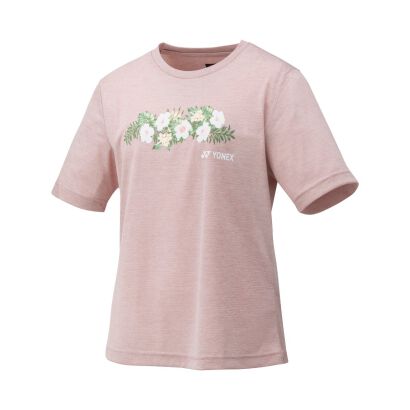 T-shirt koszulka damska Yonex Flowers Natural Pink