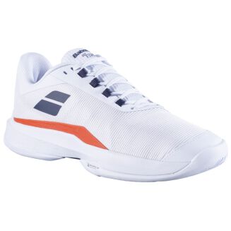 Buty tenisowe męskie Babolat Jet Tere 2 AC white/strike